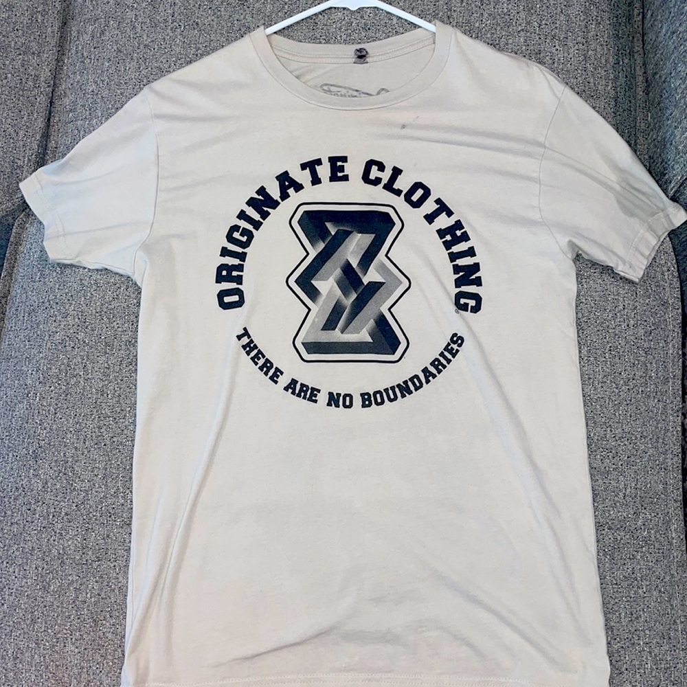 Originate Clothing tan T-shirt
